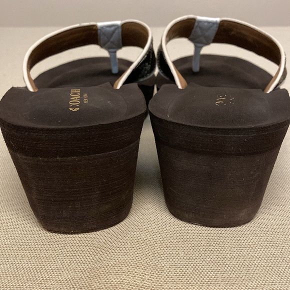 Coach Jolene wedge sandals - Picture 6 of 6